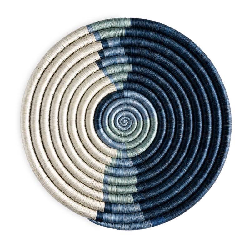 Handwoven Table Plates/ Trivets - Blue